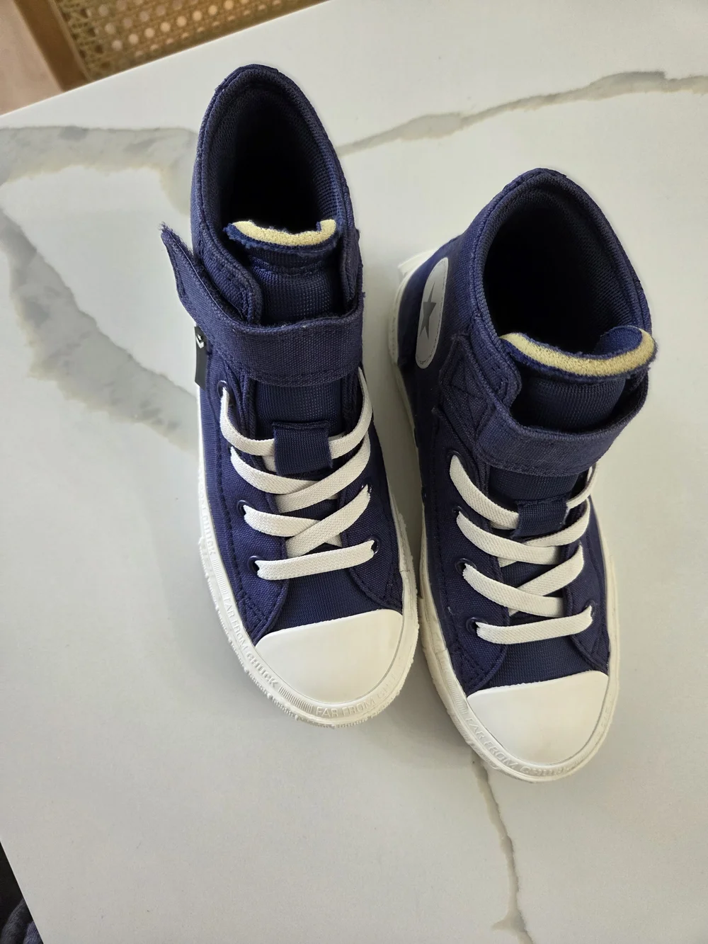 Kids Converse Navy Sneakers